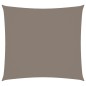 vidaXL Toldo de vela cuadrado tela Oxford gris taupe 2x2 m vidaXL Toldo de vela cuadrado tela Oxford gris taupe 2x2 m