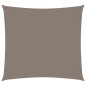 vidaXL Toldo de vela cuadrado tela Oxford gris taupe 3x3 m vidaXL Toldo de vela cuadrado tela Oxford gris taupe 3x3 m