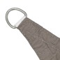 vidaXL Toldo de vela rectangular tela Oxford gris taupe 4x7 m vidaXL Toldo de vela rectangular tela Oxford gris taupe 4x7 m