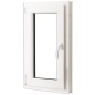 Ventana PVC oscilo-batiente triple cristal manilla der 600x1000 mm