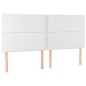 vidaXL Cama box spring colchón y LED cuero sintético blanco 200x200 cm vidaXL Cama box spring colchón y LED cuero sintético blanco 200x200 cm
