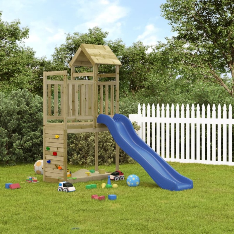 vidaXL Parque infantil de exterior madera de pino impregnada vidaXL Parque infantil de exterior madera de pino impregnada