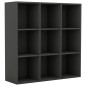 vidaXL Estantería madera de ingeniería gris 98x29x97,5 cm vidaXL Estantería madera de ingeniería gris 98x29x97,5 cm