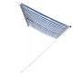 vidaXL Toldo retráctil 300x150 cm azul y blanco vidaXL Toldo retráctil 300x150 cm azul y blanco