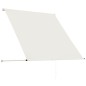 vidaXL Toldo retráctil crema 100x150 cm vidaXL Toldo retráctil crema 100x150 cm
