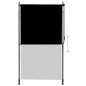 vidaXL Estor enrollable de exterior gris antracita 120x270 cm 