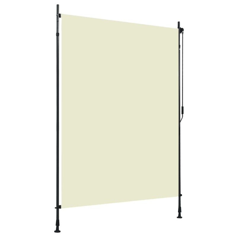 vidaXL Estor enrollable de exterior color crema 150x270 cm vidaXL Estor enrollable de exterior color crema 150x270 cm