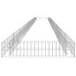 vidaXL Arriate de gaviones de acero galvanizado 1000x100x20 cm vidaXL Arriate de gaviones de acero galvanizado 1000x100x20 cm