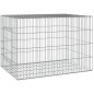 vidaXL Jaula para conejos hierro galvanizado 78x54x54 cm vidaXL Jaula para conejos hierro galvanizado 78x54x54 cm