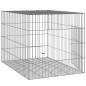 vidaXL Jaula para conejos hierro galvanizado 78x54x54 cm vidaXL Jaula para conejos hierro galvanizado 78x54x54 cm
