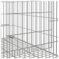 vidaXL Jaula para conejos hierro galvanizado 78x54x54 cm vidaXL Jaula para conejos hierro galvanizado 78x54x54 cm
