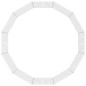 vidaXL Jaula para conejos 12 paneles hierro galvanizado 54x100 cm vidaXL Jaula para conejos 12 paneles hierro galvanizado 54x100 cm