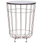 vidaXL Mesa de centro dorado Ø 40 cm vidaXL Mesa de centro dorado Ø 40 cm