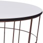 vidaXL Mesa de centro dorado Ø 40 cm vidaXL Mesa de centro dorado Ø 40 cm