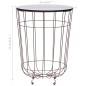 vidaXL Mesa de centro dorado Ø 40 cm vidaXL Mesa de centro dorado Ø 40 cm