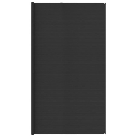 vidaXL Alfombra para tienda de campaña HDPE gris antracita 400x800 cm