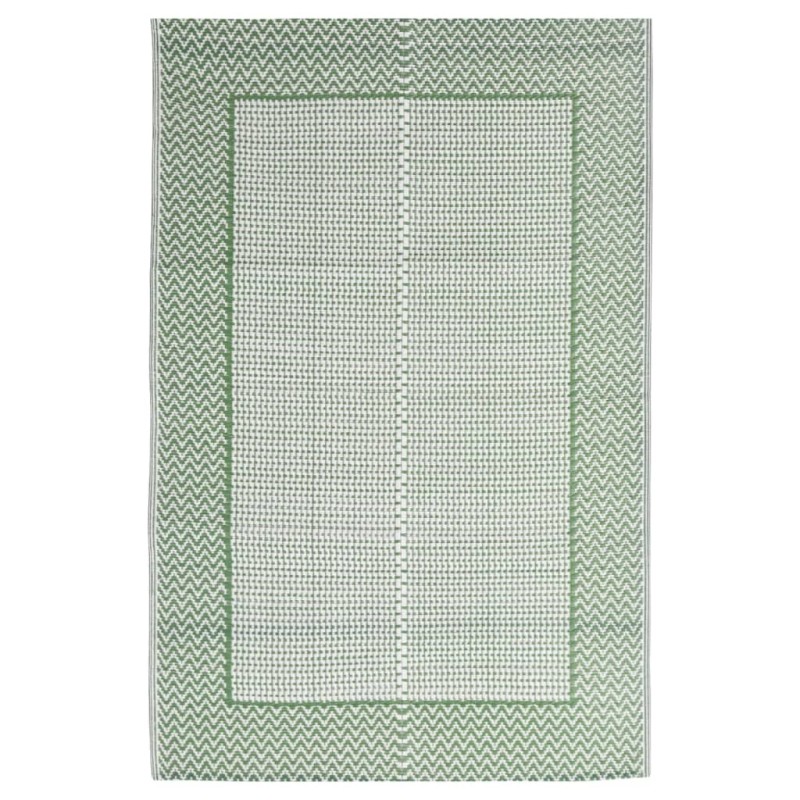 vidaXL Alfombra de exterior PP verde 160x230 cm vidaXL Alfombra de exterior PP verde 160x230 cm