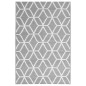 vidaXL Alfombra de exterior PP gris 140x200 cm vidaXL Alfombra de exterior PP gris 140x200 cm