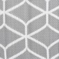 vidaXL Alfombra de exterior PP gris 140x200 cm vidaXL Alfombra de exterior PP gris 140x200 cm