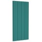 vidaXL Panel para tejado acero galvanizado verde 12 unidades 100x45 cm