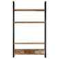 vidaXL Aparador de madera maciza de mango rugosa 118x30x200 cm