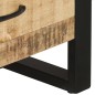 vidaXL Aparador de madera maciza de mango rugosa 118x30x200 cm