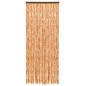 vidaXL Cortina mosquitera de chenilla ocre y blanca 56x185 cm vidaXL Cortina mosquitera de chenilla ocre y blanca 56x185 cm