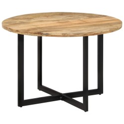 vidaXL Mesa de comedor madera maciza de mango 110x75 cm 