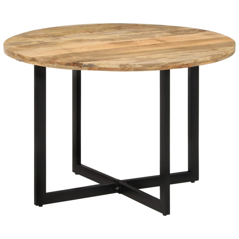 vidaXL Mesa de comedor madera maciza de mango 110x75 cm vidaXL Mesa de comedor madera maciza de mango 110x75 cm