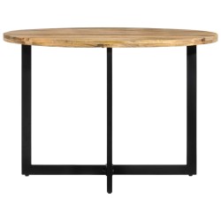 vidaXL Mesa de comedor madera maciza de mango 110x75 cm 