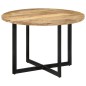 vidaXL Mesa de comedor madera maciza de mango 110x75 cm vidaXL Mesa de comedor madera maciza de mango 110x75 cm