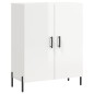 vidaXL Aparador alto madera contrachapada blanco brillo 69,5x34x180 cm vidaXL Aparador alto madera contrachapada blanco brillo 69,5x34x180 cm