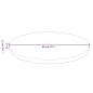 vidaXL Tablero de mesa redonda madera de roble marrón claro Ø80x1,5 cm vidaXL Tablero de mesa redonda madera de roble marrón claro Ø80x1,5 cm