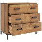 vidaXL Cómoda de madera maciza de pino 75x35x70 cm vidaXL Cómoda de madera maciza de pino 75x35x70 cm