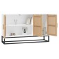 vidaXL Aparador de madera contrachapada blanco 105x30x65 cm vidaXL Aparador de madera contrachapada blanco 105x30x65 cm