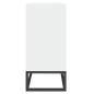 vidaXL Aparador de madera contrachapada blanco 105x30x65 cm vidaXL Aparador de madera contrachapada blanco 105x30x65 cm