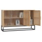vidaXL Aparador de madera contrachapada 105x30x65 cm