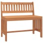vidaXL Banco de jardín de madera maciza de eucalipto 80 cm vidaXL Banco de jardín de madera maciza de eucalipto 80 cm