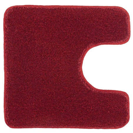 Kleine Wolke Alfombra para inodoro Relax rojo rubí 55x55 cm