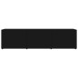 vidaXL Mueble para TV madera contrachapada negro 120x34x30 cm vidaXL Mueble para TV madera contrachapada negro 120x34x30 cm