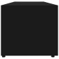 vidaXL Mueble para TV madera contrachapada negro 120x34x30 cm vidaXL Mueble para TV madera contrachapada negro 120x34x30 cm