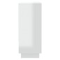 vidaXL Aparador de madera contrachapada blanco brillante 97x31x75 cm vidaXL Aparador de madera contrachapada blanco brillante 97x31x75 cm