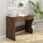 vidaXL Escritorio madera de ingeniería marrón roble 101x50x76,5 cm vidaXL Escritorio madera de ingeniería marrón roble 101x50x76,5 cm
