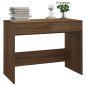 vidaXL Escritorio madera de ingeniería marrón roble 101x50x76,5 cm vidaXL Escritorio madera de ingeniería marrón roble 101x50x76,5 cm