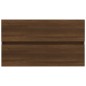 vidaXL Mueble de lavabo madera contrachapada roble marrón 80x38,5x45cm vidaXL Mueble de lavabo madera contrachapada roble marrón 80x38,5x45cm