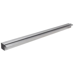 vidaXL Fuente cascada rectangular LED piscina acero inoxidable 150 cm