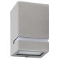 vidaXL Lámparas de pared de exterior 2 uds 35 W plateado semicircular vidaXL Lámparas de pared de exterior 2 uds 35 W plateado semicircular