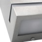 vidaXL Lámparas de pared de exterior 2 uds 35 W plateado semicircular vidaXL Lámparas de pared de exterior 2 uds 35 W plateado semicircular