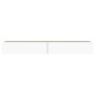 vidaXL Mueble de TV con luces LED blanco y roble Sonoma 120x35x15,5 cm vidaXL Mueble de TV con luces LED blanco y roble Sonoma 120x35x15,5 cm