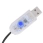 vidaXL Red de luces de árbol de Navidad 210 LEDs blanco frío 210 cm vidaXL Red de luces de árbol de Navidad 210 LEDs blanco frío 210 cm